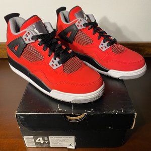 Air Jordan 4 Retro GS 2013 Toro Bravo Youth Size 4.5Y Women Size 6 Authentic